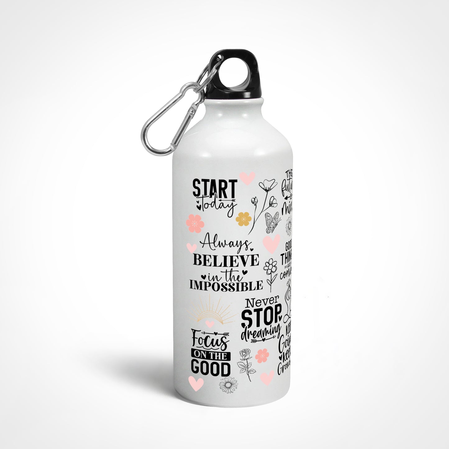 Inspirational Quotes Sipper Bottle