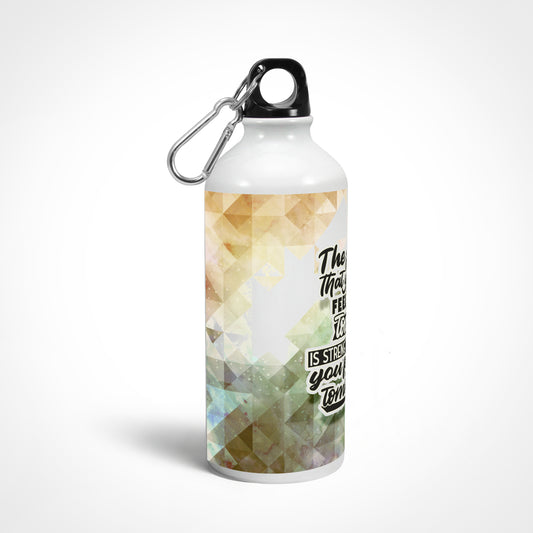 Gym Motivational Quote Sipper Bottle