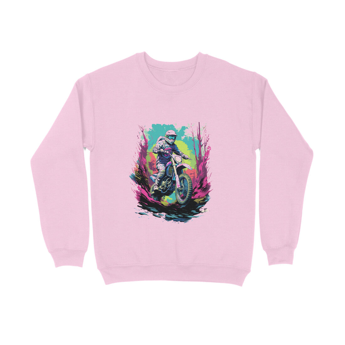 Motorbike Rider Sweatshirt for Men