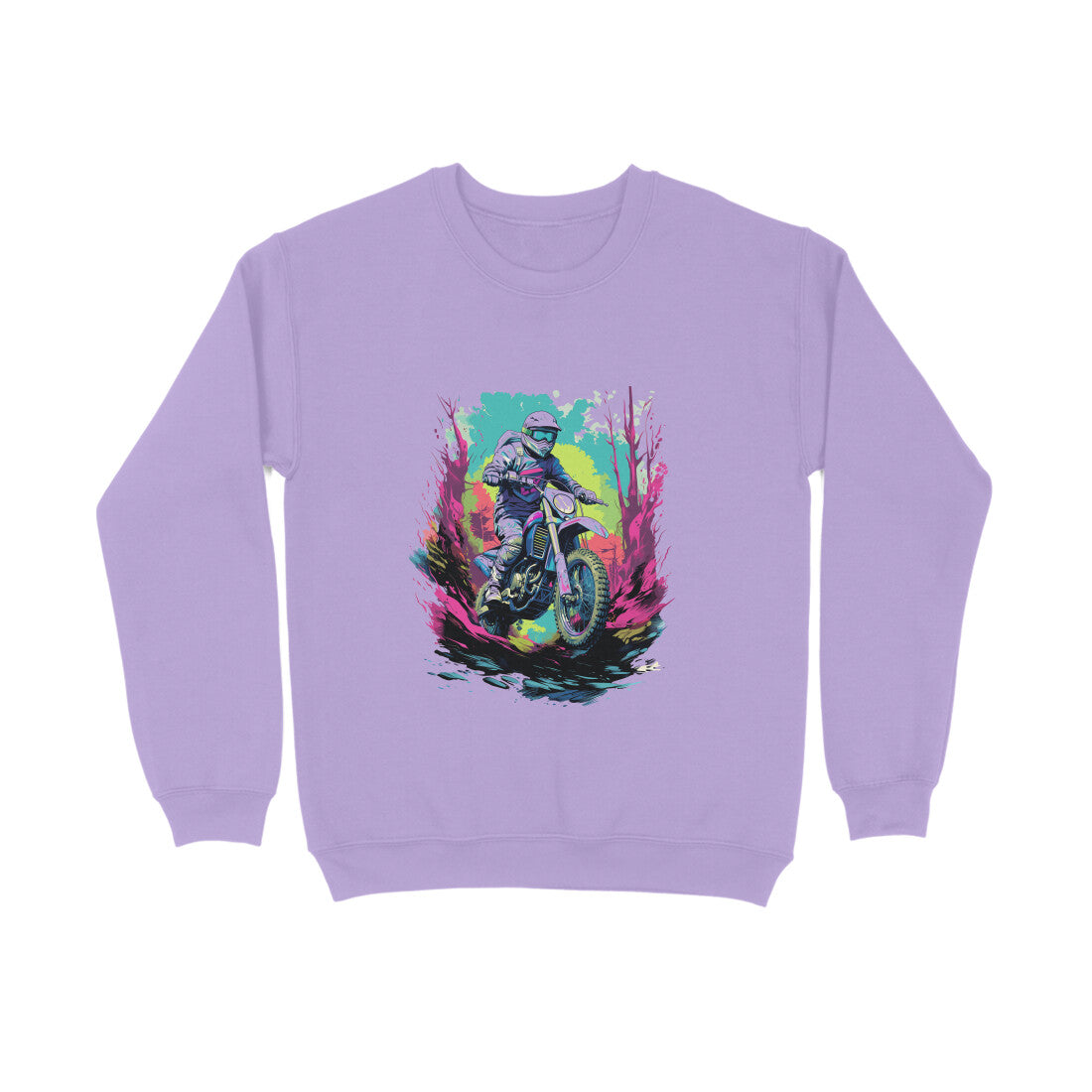 Motorbike Rider Sweatshirt for Men