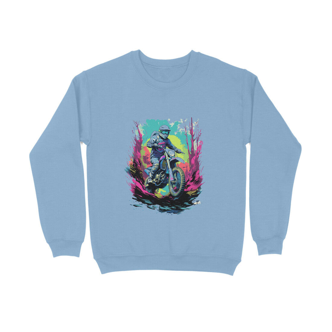 Motorbike Rider Sweatshirt for Men