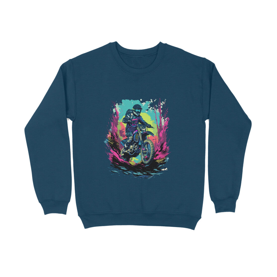 Motorbike Rider Sweatshirt for Men