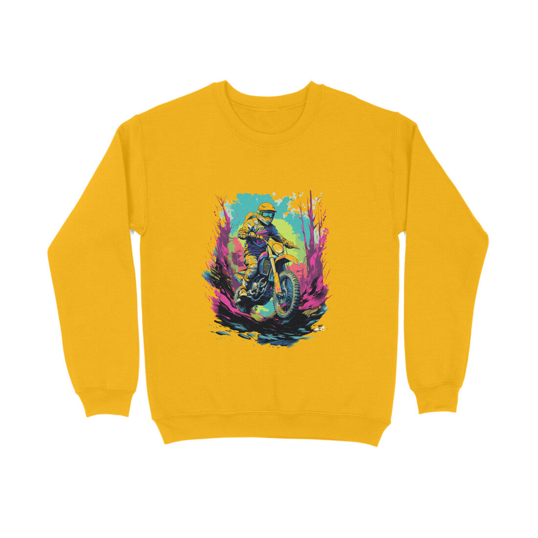Motorbike Rider Sweatshirt for Men