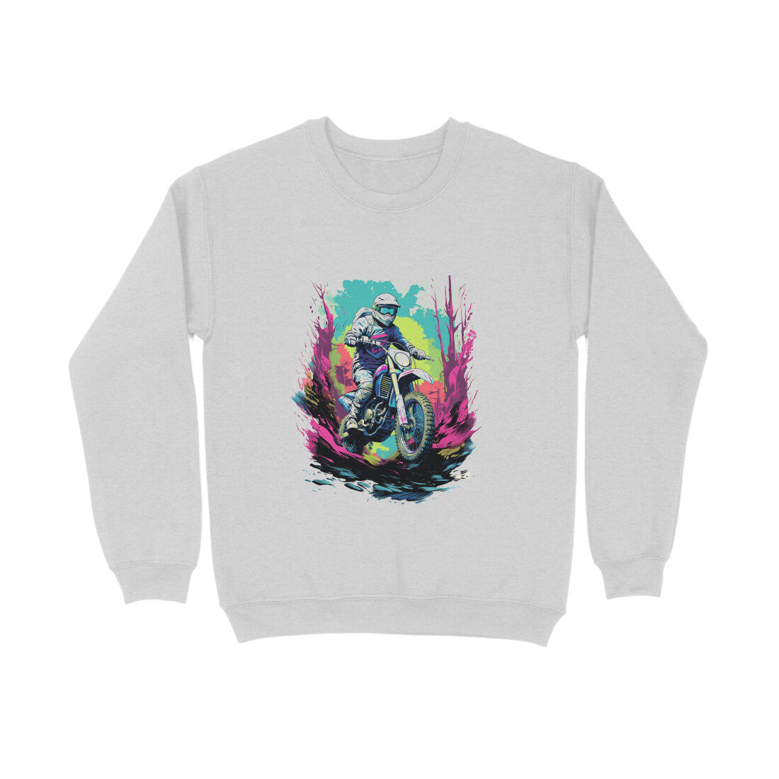 Motorbike Rider Sweatshirt for Men