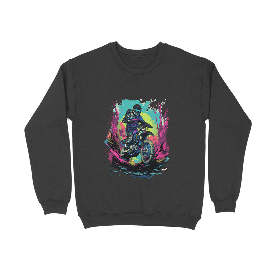 Motorbike Rider Sweatshirt for Men