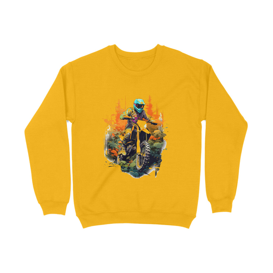 Motorbike Rider Sweatshirt for Men