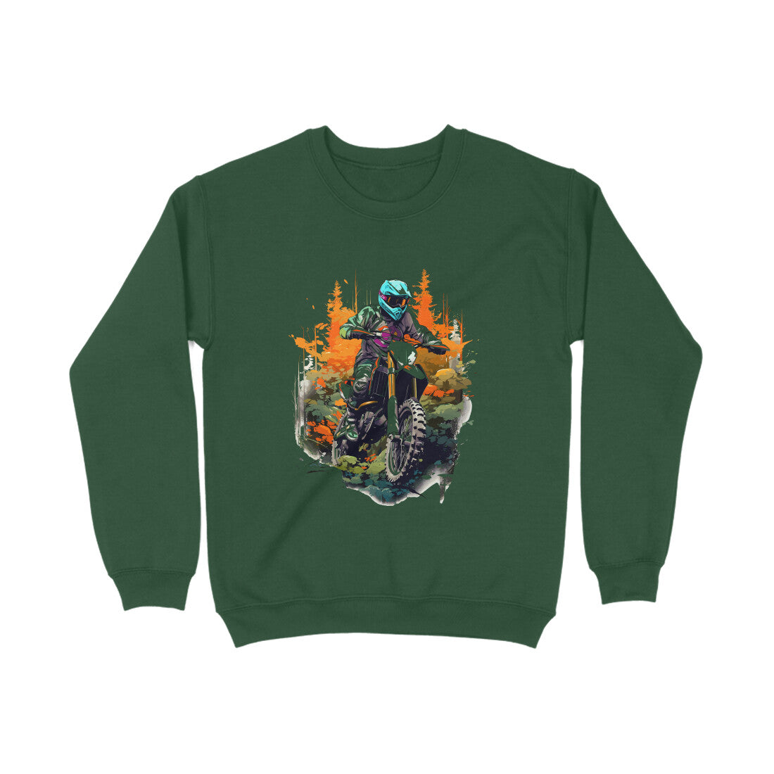 Motorbike Rider Sweatshirt for Men