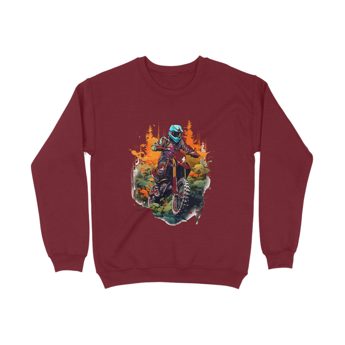 Motorbike Rider Sweatshirt for Men