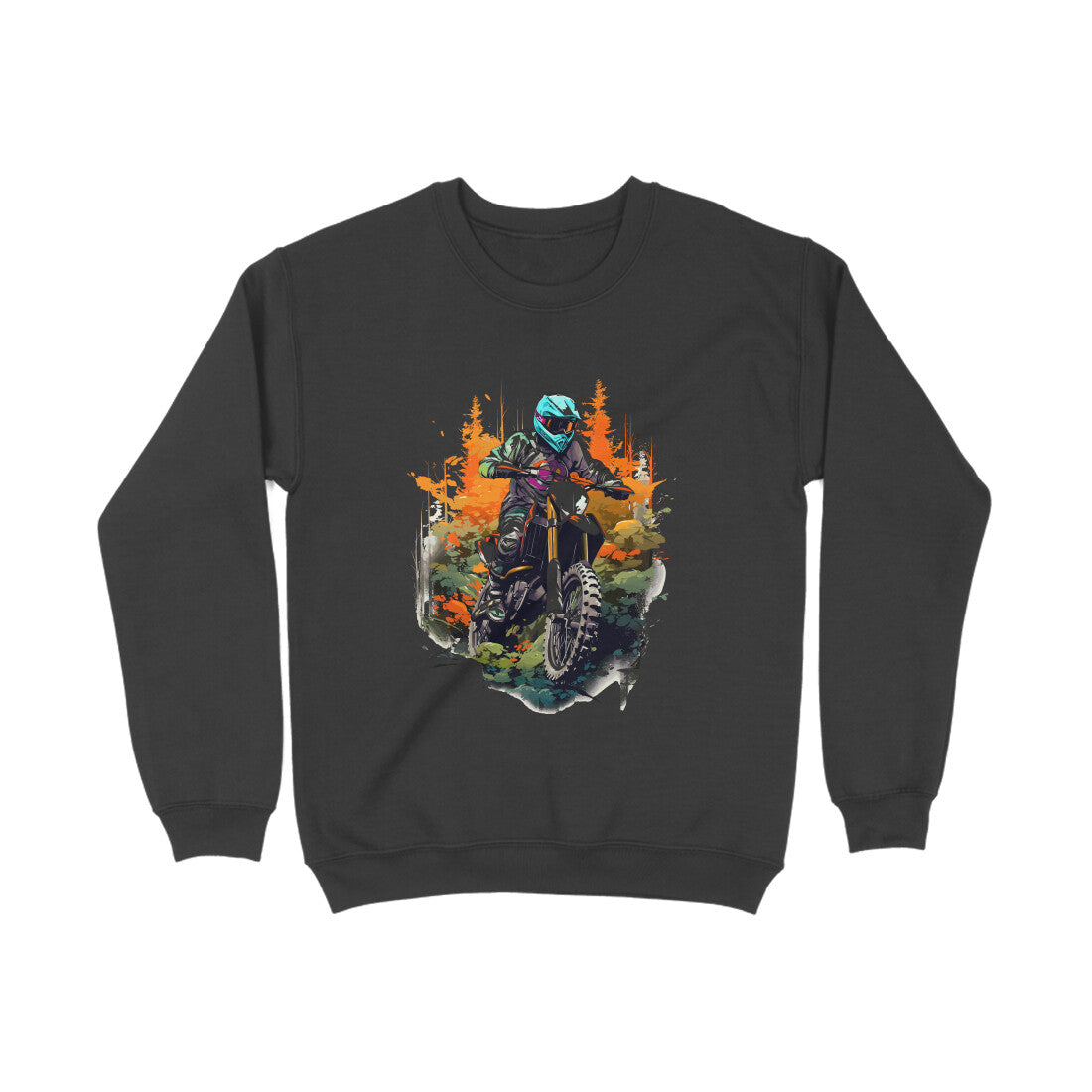 Motorbike Rider Sweatshirt for Men