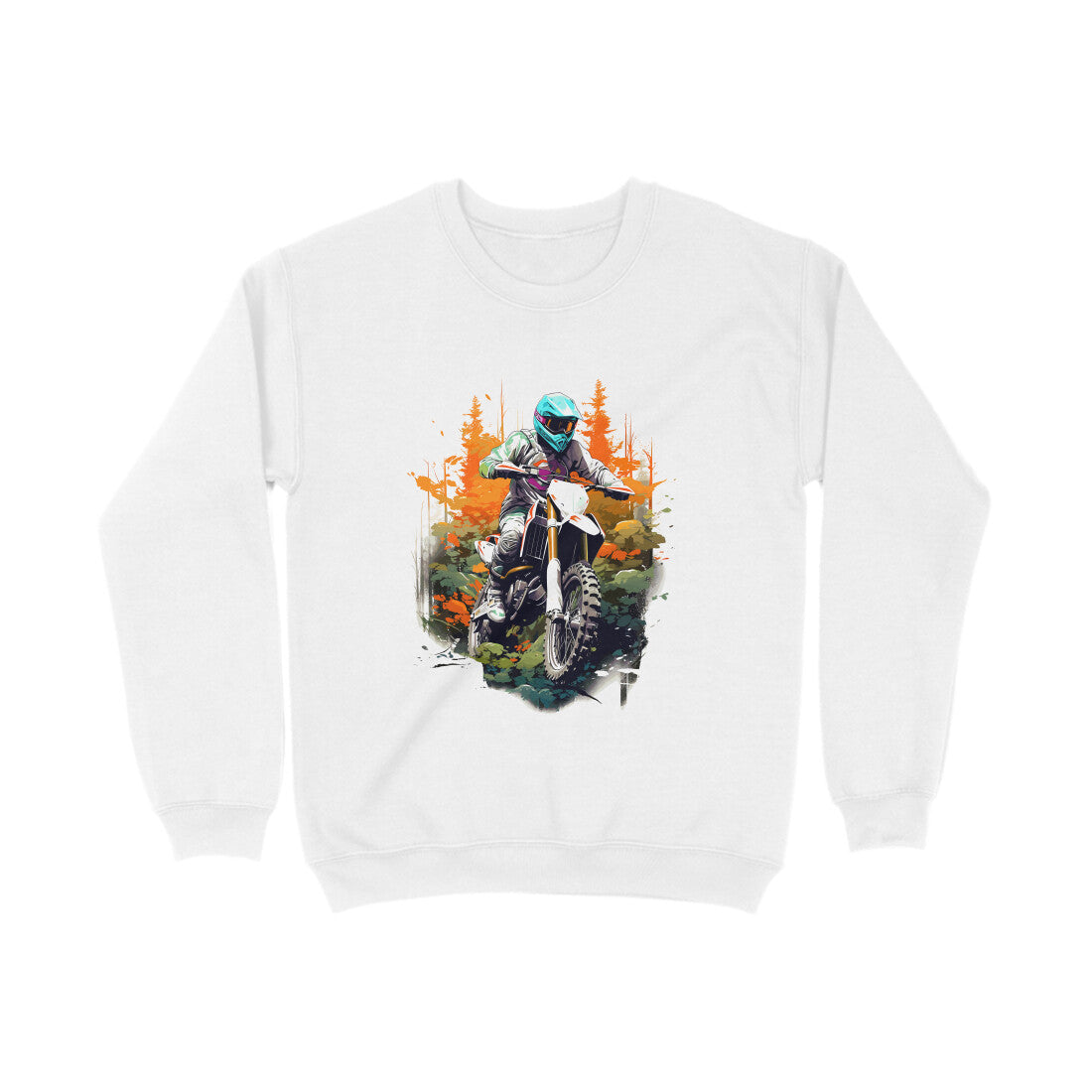 Motorbike Rider Sweatshirt for Men