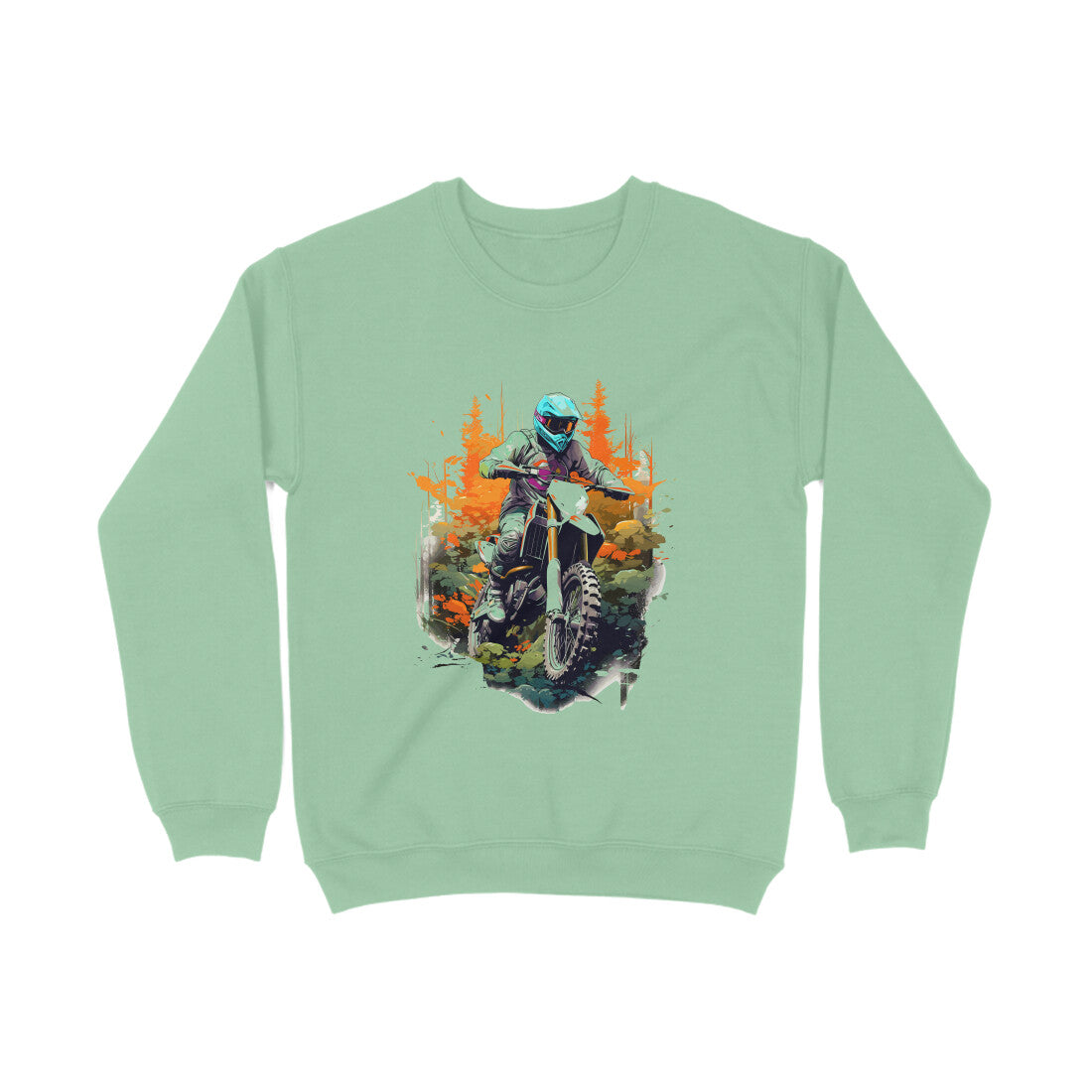 Motorbike Rider Sweatshirt for Men