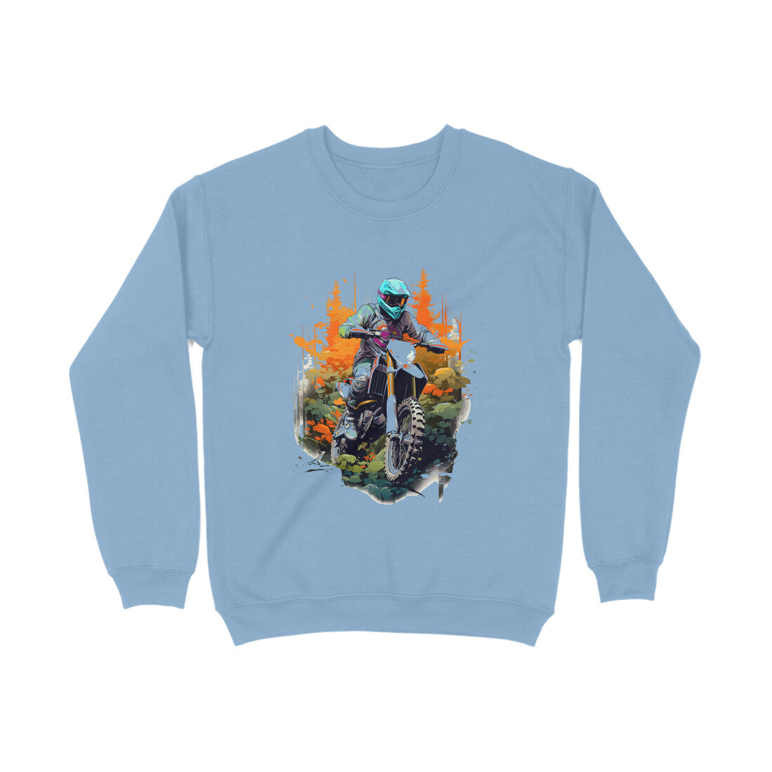 Motorbike Rider Sweatshirt for Men