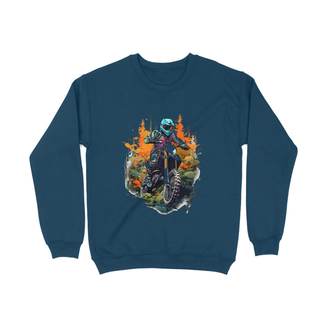 Motorbike Rider Sweatshirt for Men