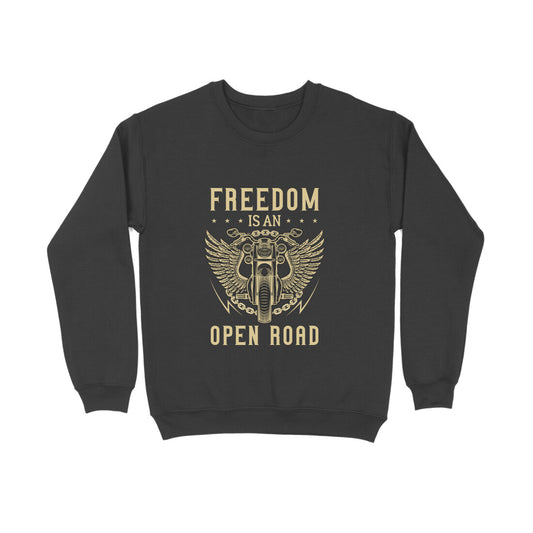 Freedom is an open road - Sweatshirt for men