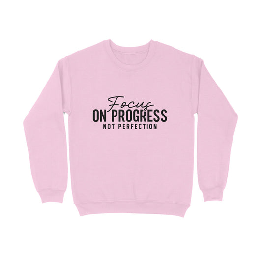 Focus on progress not perfection - Sweatshirt for Men