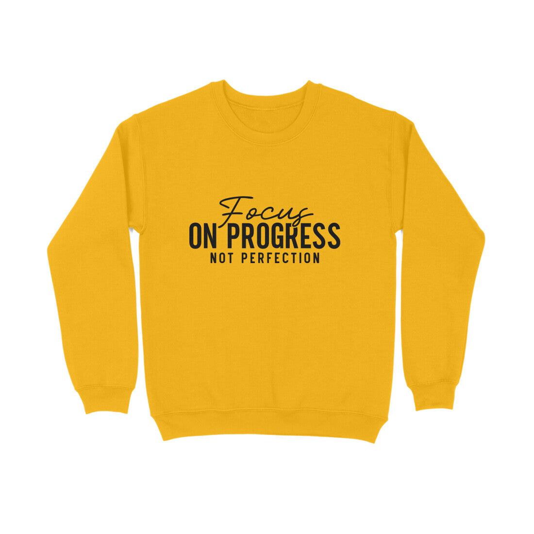 Focus on progress not perfection - Sweatshirt for Men