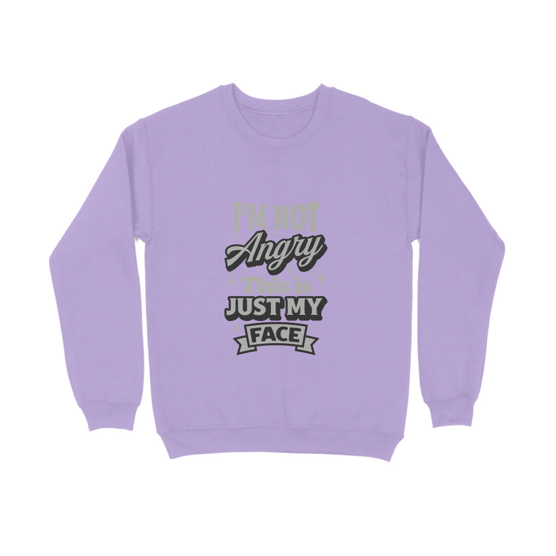 I'not angry this is just my face - Sweatshirt for Men