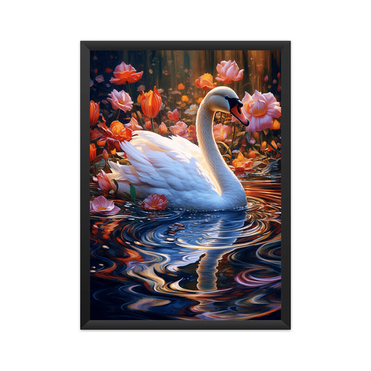 Beautiful Swan Wall Art