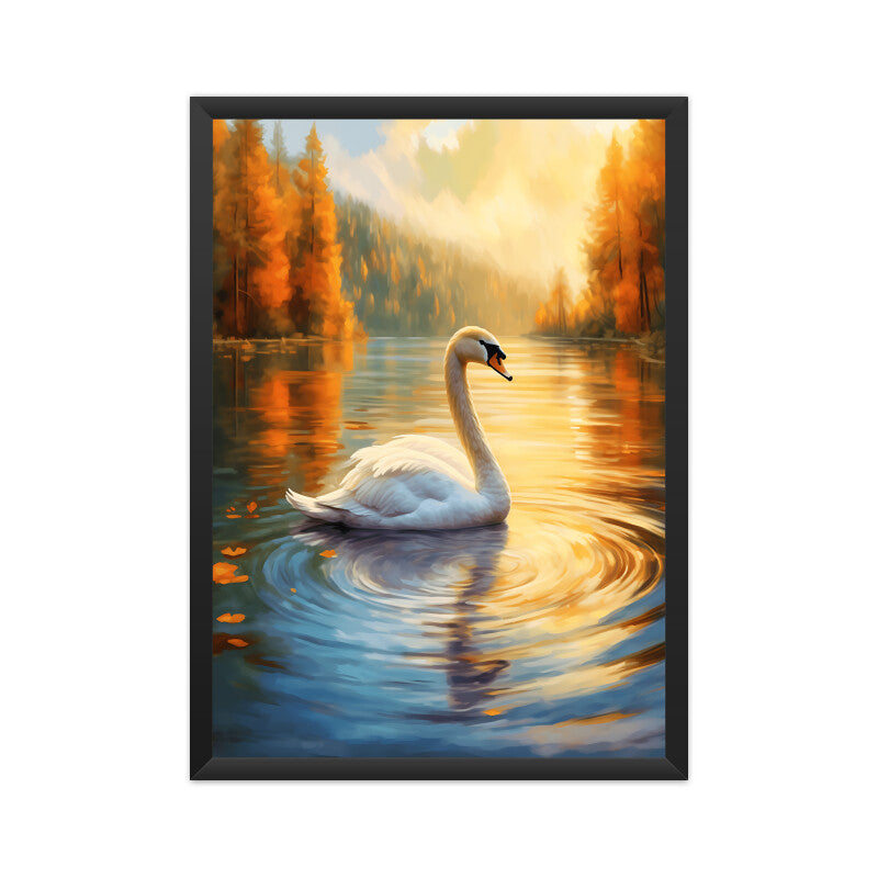 Beautiful Swan Wall Art