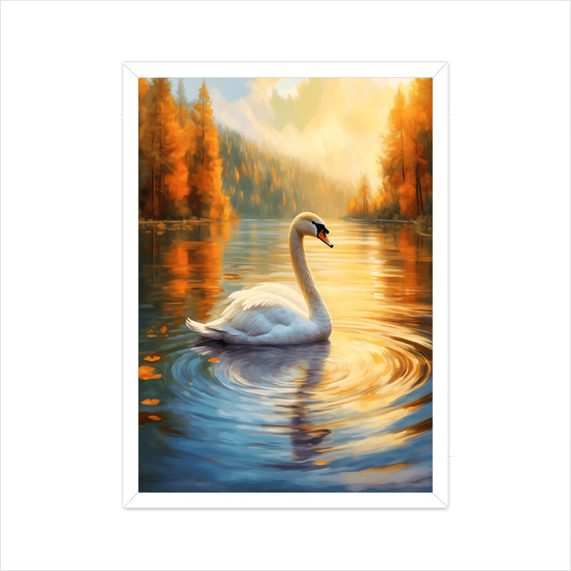 Beautiful Swan Wall Art