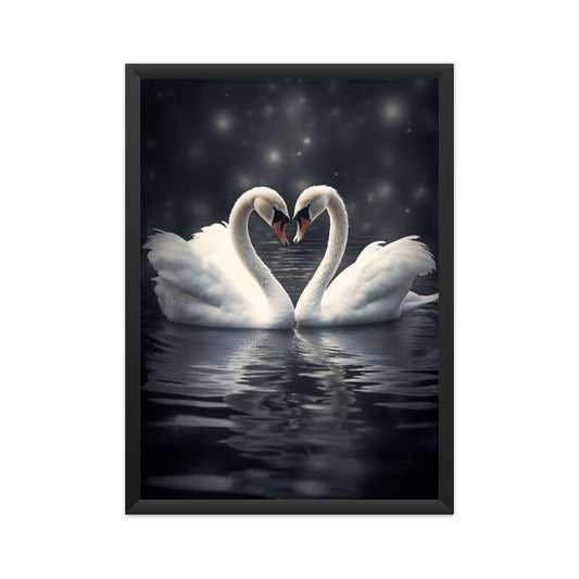 Romantic Swan Wall Art