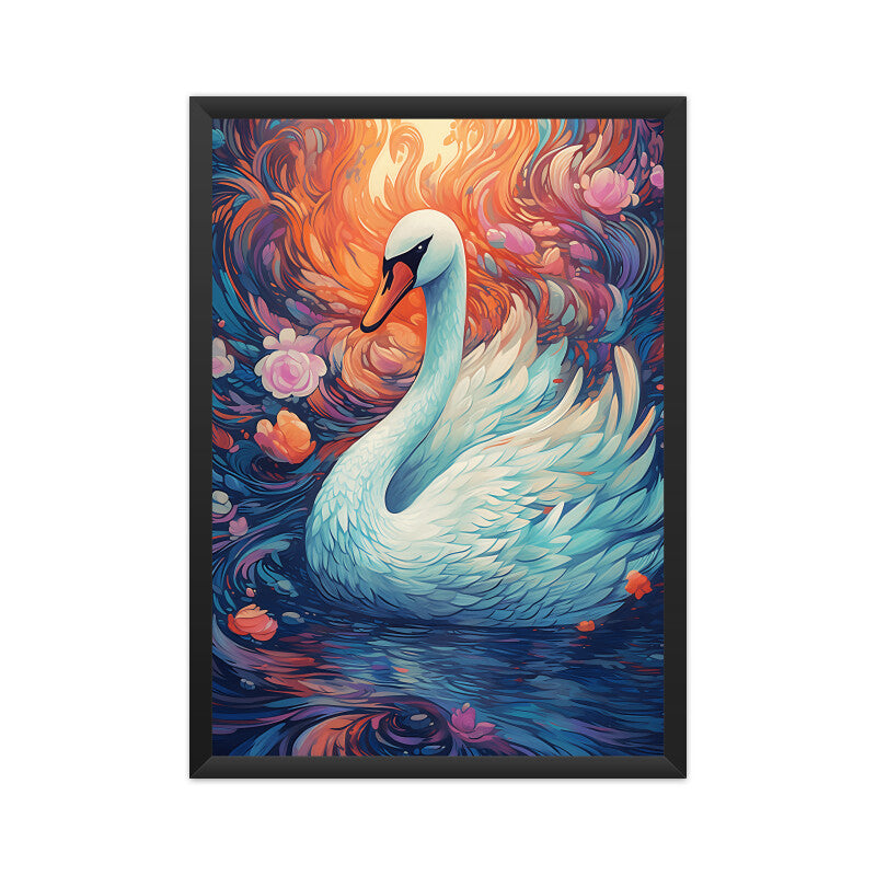 Beautiful Swan Wall Art