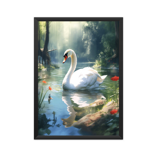 Beautiful Swan Wall Art