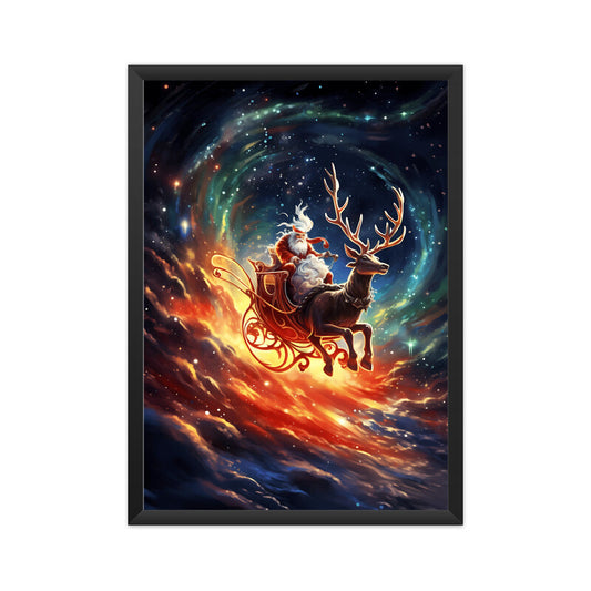 Santa's sleigh Wall Art