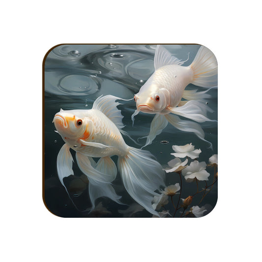 3D Fish Square Coaster