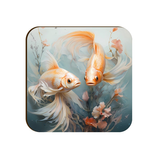 3D Fish Square Coaster