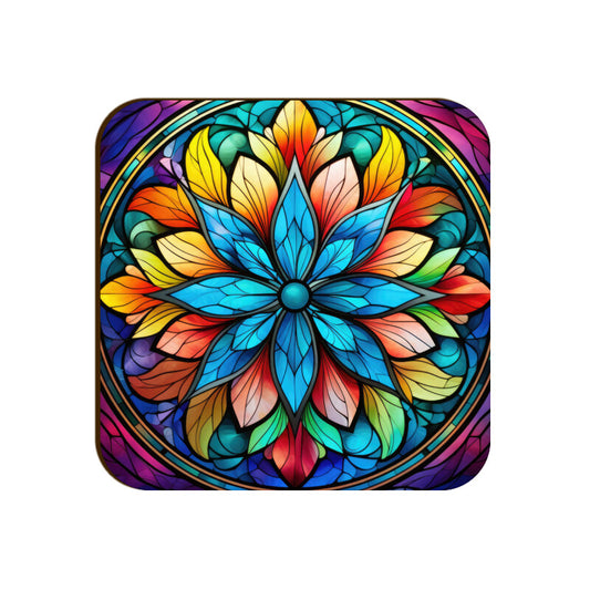 Mandala Square Coaster