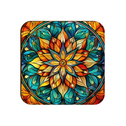 Mandala Square Coaster