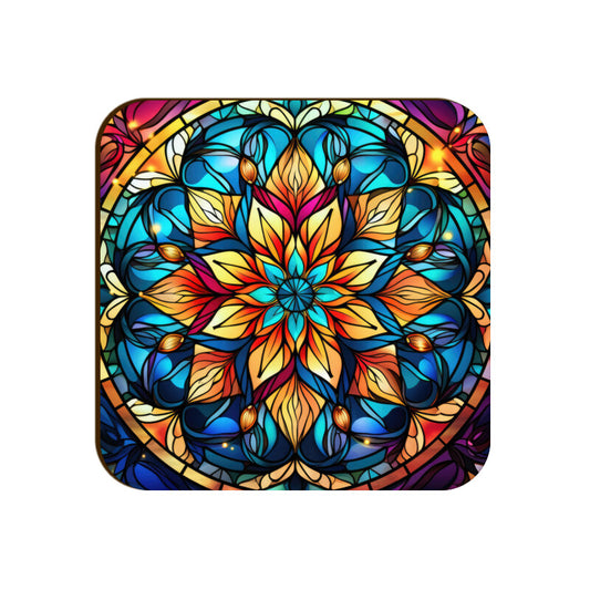 Mandala Square Coaster