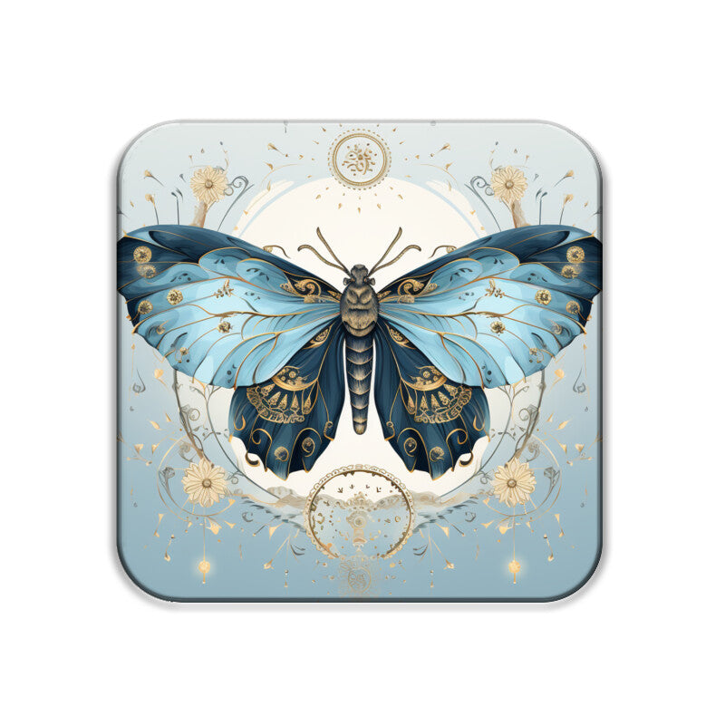 Butterfly Square Coaster