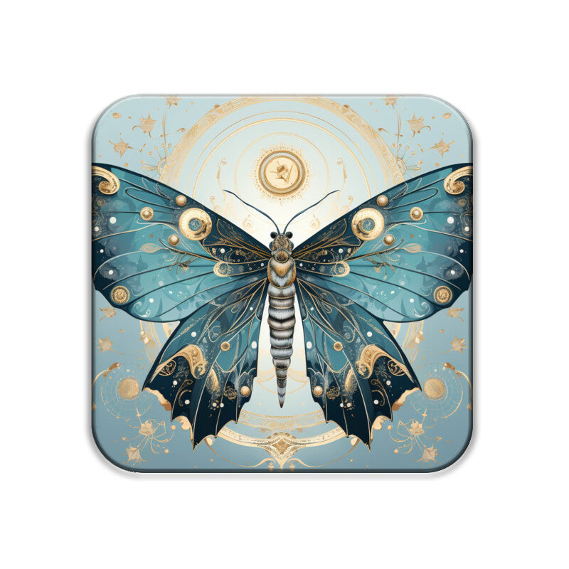 Butterfly Square Coaster