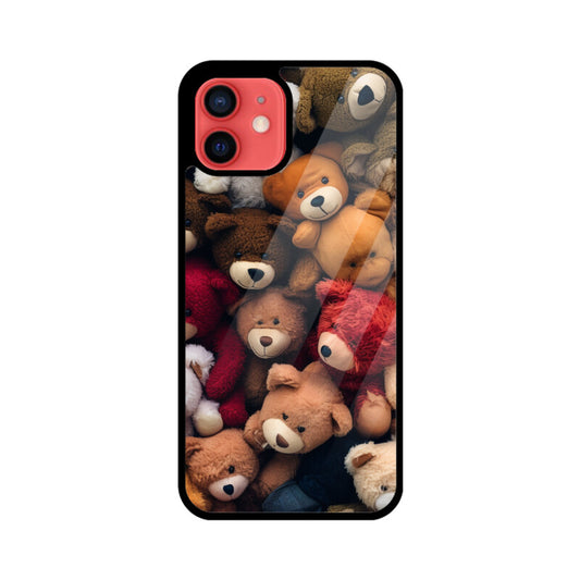 Bear Design - Apple iphone Glass Phone Cases - Available for all models