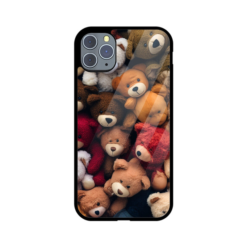 Bear Design - Apple iphone Glass Phone Cases - Available for all models