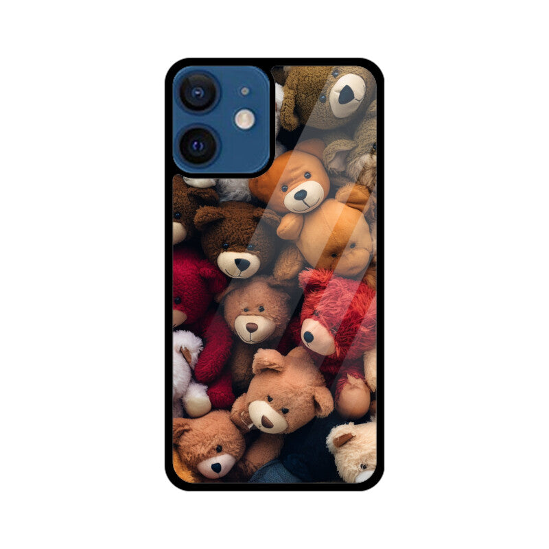 Bear Design - Apple iphone Glass Phone Cases - Available for all models