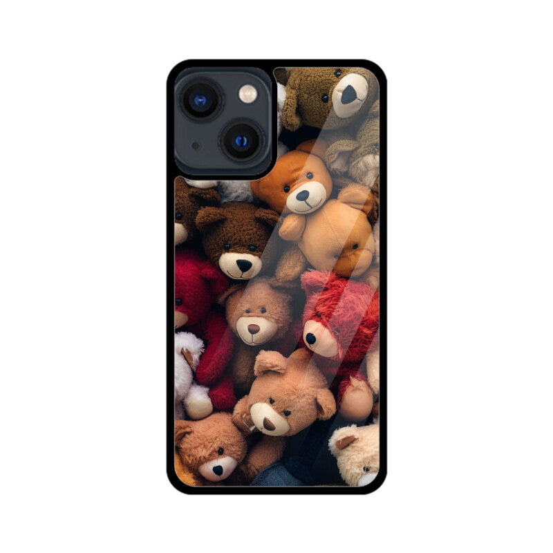 Bear Design - Apple iphone Glass Phone Cases - Available for all models