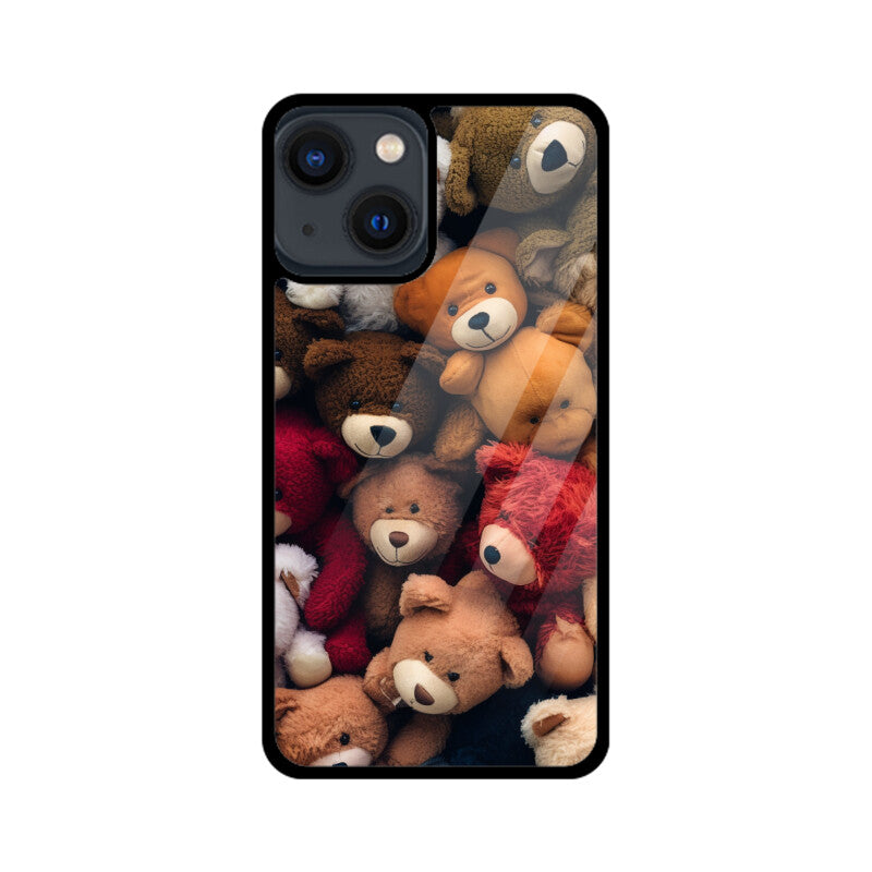 Bear Design - Apple iphone Glass Phone Cases - Available for all models