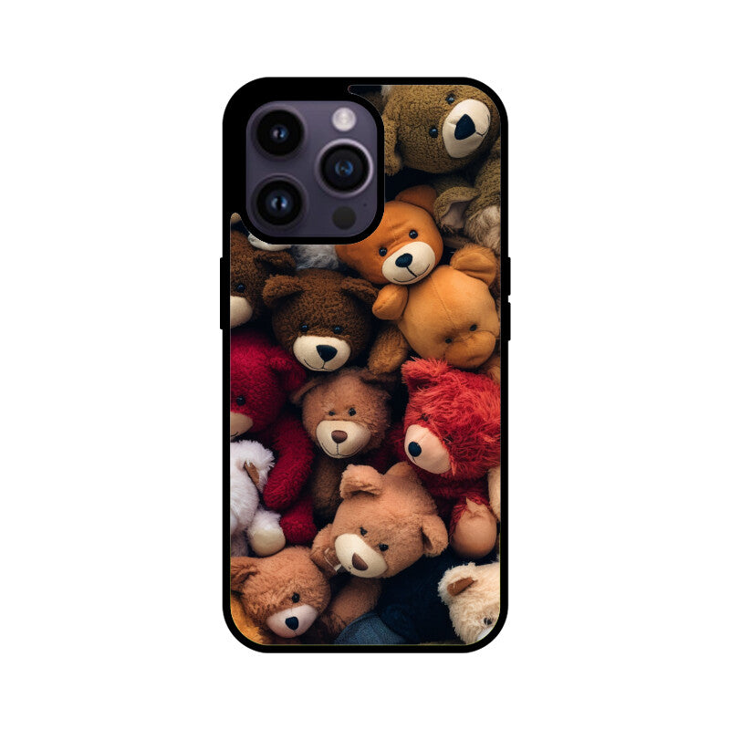 Bear Design - Apple iphone Glass Phone Cases - Available for all models