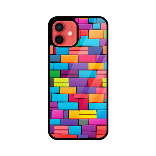 Brick Pattern - Apple iPhone Glass Phone Cases - All Models Available