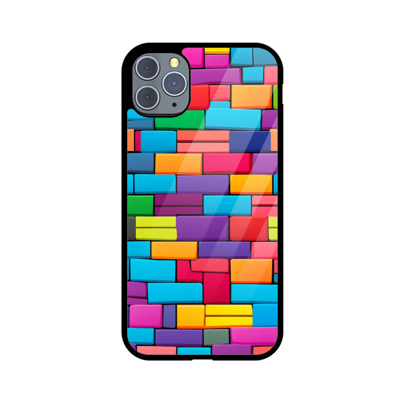Brick Pattern - Apple iPhone Glass Phone Cases - All Models Available
