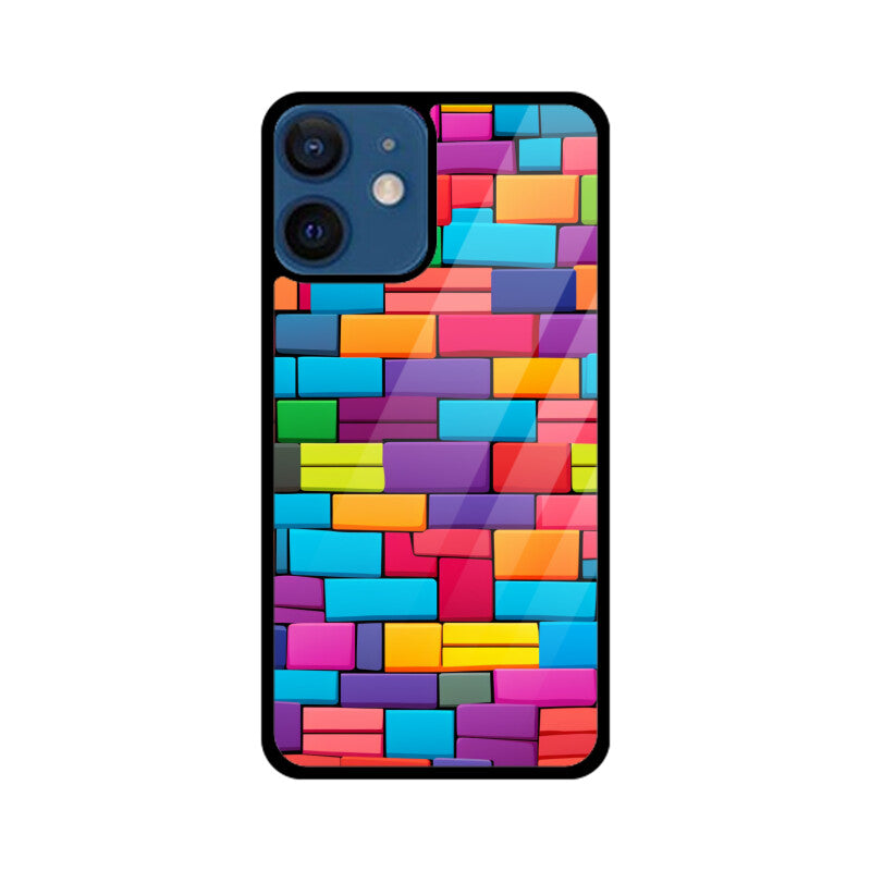 Brick Pattern - Apple iPhone Glass Phone Cases - All Models Available