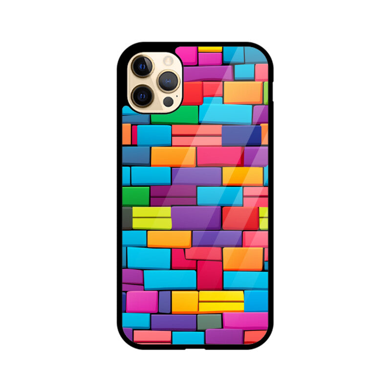 Brick Pattern - Apple iPhone Glass Phone Cases - All Models Available