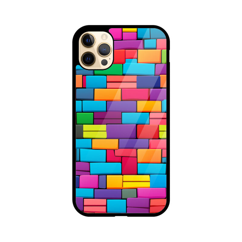 Brick Pattern - Apple iPhone Glass Phone Cases - All Models Available