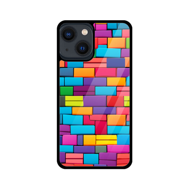 Brick Pattern - Apple iPhone Glass Phone Cases - All Models Available