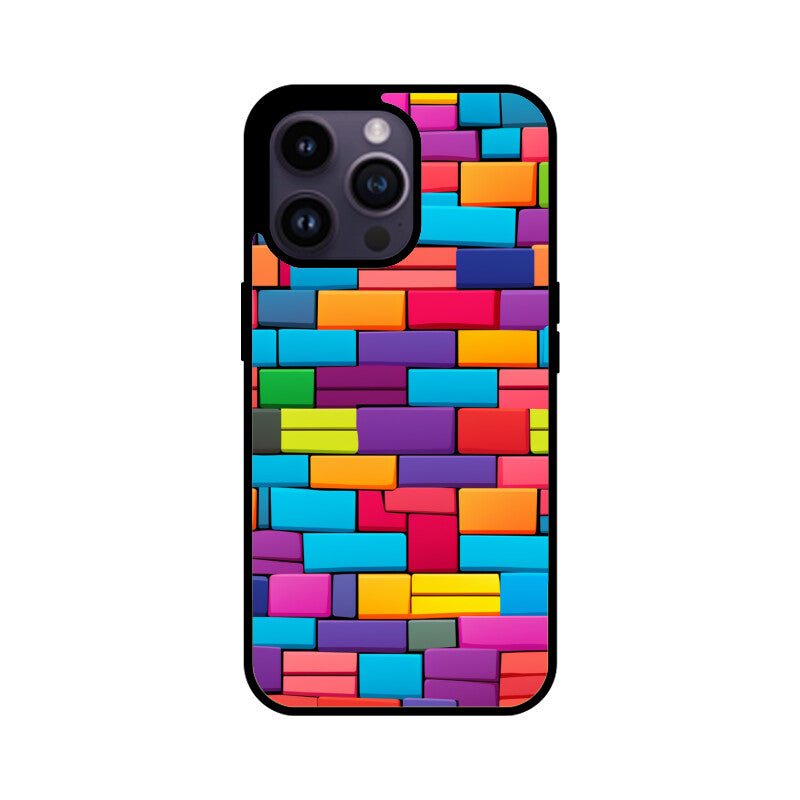 Brick Pattern - Apple iPhone Glass Phone Cases - All Models Available
