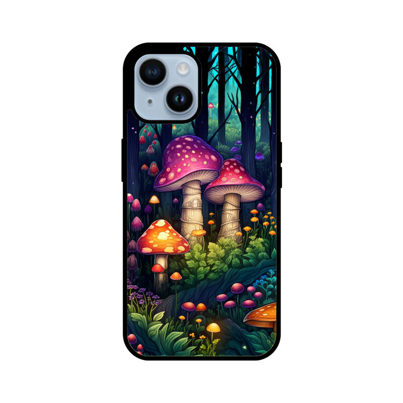 Forest Seamless Pattern - Apple iPhone Glass Phone Cases - All Models Available