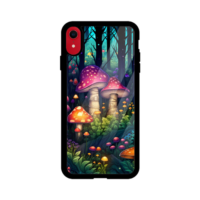 Forest Seamless Pattern - Apple iPhone Glass Phone Cases - All Models Available